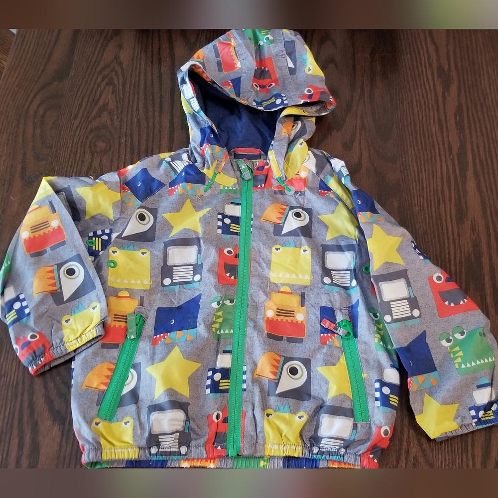 Next Colorful Kids' Monster Jacket. Size 2-3T